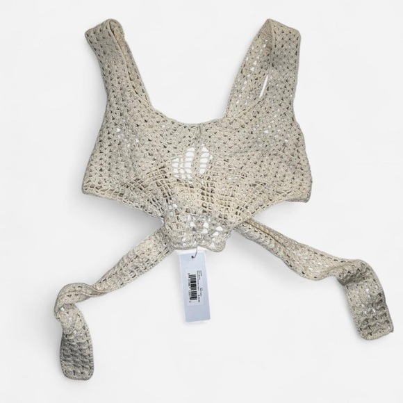 Anthropologie Tops - Anthropologie NWT Sage the Label Cream Crochet Top